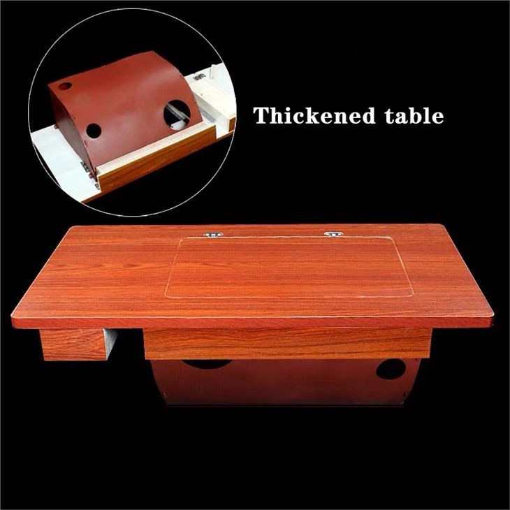 3-drawer table with cast stand